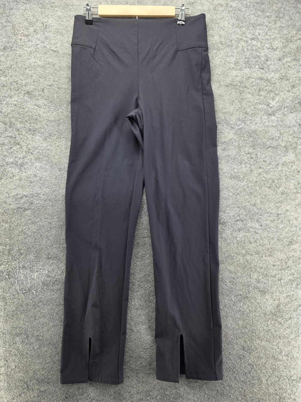 Athleta Pants Leggings Womens 10 Tall Black Ankle Yoga Nylon Spandex 30 Inseam